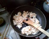ベーコンと焼き飯のセブンみたいなおにぎり作り方2写真