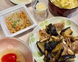 簡単!なす豚バラ/豚こまのオイぽん炒め♪作り方4写真