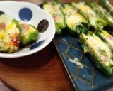 ＊ピーマンカップのソーセージ卵焼き＊作り方5写真