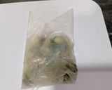 あさりとオクラのもっちり焼き作り方2写真