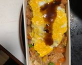 全てレンジ簡単味噌ケチャ味オムライス弁当作り方13写真
