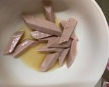 ゴロゴロ野菜魚肉ソーセージロコモコ炒煮風作り方1写真