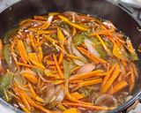 鮭の野菜あんかけ作り方4写真