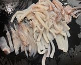 細切りイカ🦑がウマイ！米粉チヂミ作り方4写真