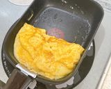炭酸水で♪ふっわふわな卵焼き作り方4写真