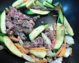 ズッキーニのみそだれチャプチェ作り方4写真