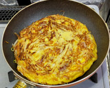お好み焼きみたいなもやしのとんぺい焼き作り方4写真