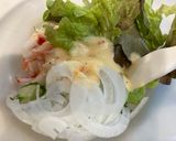春野菜のサラダ🥬スイートチリマヨソース🌶️作り方1写真