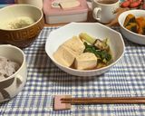 肉じゃが煮汁と煮物汁アレンジ豆腐煮作り方5写真