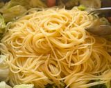 ☆きゃべつとブロッコリーのにんにく醤油パスタ☆作り方7写真