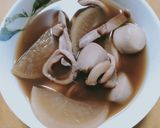 いかと大根とさといも煮作り方7写真