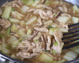 生姜香る♪豚こまと白菜の中華あんかけ作り方4写真
