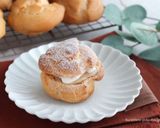 こめココパンケーキで作る特製シュー生地作り方14写真