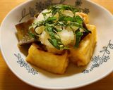 カリじゅわ茄子厚揚げのおろし雲がけ作り方6写真