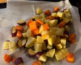 気分上げ揚げ芋豆サラダ作り方5写真
