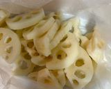 シャキシャキ蓮根の明太マヨ和え作り方2写真