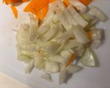 白菜入りドライカレー（市販のルウ使用）作り方1写真
