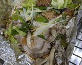 簡単！豚ロースと野菜の味噌󠄀ホイル焼き作り方3写真