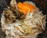 ✧いぶりがっこ入りシンプル炊き込みご飯✧作り方2写真
