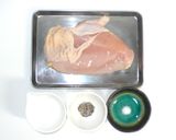 蒸鶏胸肉 オイスター辣油だれ ver.2作り方1写真