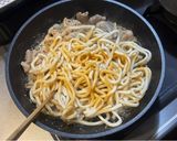 野菜シャキシャキホルモン焼きうどん作り方2写真