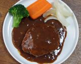 カレー風味煮込みハンバーグ作り方11写真