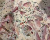 三浦野菜✽赤かぶのクリームパスタ作り方6写真