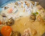 菊芋沢山!具沢山の白味噌ベースのお雑煮!作り方6写真