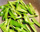 簡単副菜ピーマン🫑甘辛炒め作り方3写真