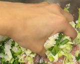 グルテンフリー⭐︎鶏ひき肉で米粉餃子🥟作り方2写真