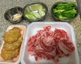 牛肉とさつま揚げの韓国風甘辛炒め作り方1写真