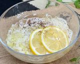 そうめんアレンジ☆ネギ塩レモンそうめん作り方5写真