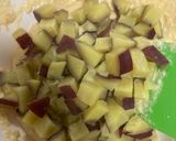 簡単レンジ　豆腐とHMさつまいも蒸しパン作り方5写真