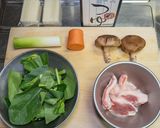 鴨の皮でつくるお雑煮作り方1写真