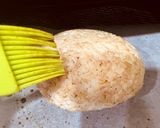 焼きおにぎりでオリーブオイル洋風親子丼作り方7写真