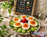 うちの味☆ダシダでコク旨♪味付け玉子☆作り方1写真