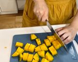 栄養満点!豆乳と皮ごとかぼちゃスープ作り方1写真