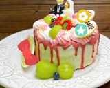 濃厚チョコスポンジのドリップケーキ作り方44写真