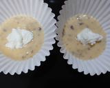 ♬クリームチーズin甘栗バナナマフィン♬作り方4写真
