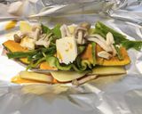 【低FODMAP】鮭のホイル蒸し作り方3写真