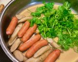 パクチーのコンソメスープ作り方3写真