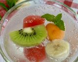 炭酸水でフルーツポンチ♪作り方3写真