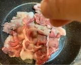 挟むだけ！豚肉とベビーリーフのサンド作り方2写真