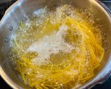 大葉が香る！具だくさんのすき焼きパスタ作り方8写真