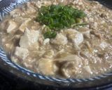 そば湯肉そぼろ餡豆腐作り方6写真