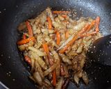 キク芋とレンコンのきんぴら作り方4写真