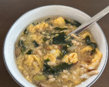 鶏挽肉とワカメの中華風かき玉スープ作り方13写真