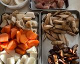 ホットクック！筑前煮 煮物 冷凍里芋使用作り方1写真