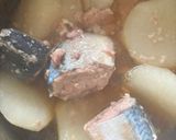 大根とサバの水煮の美味しい煮物😋作り方4写真