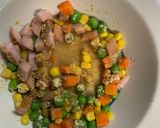 全てレンジ簡単味噌ケチャ味オムライス弁当作り方4写真